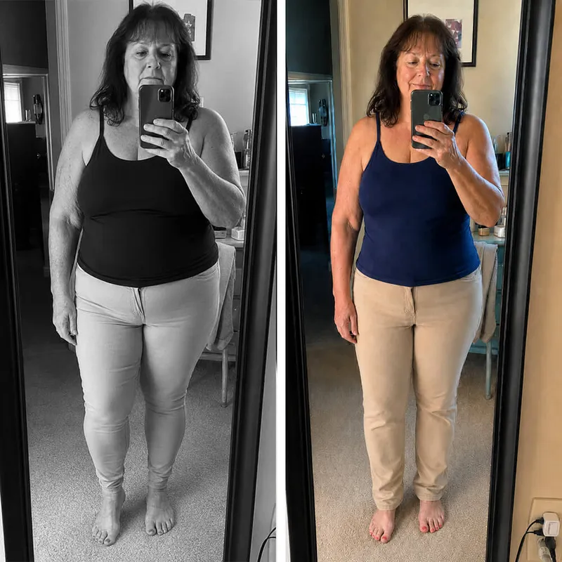 BerbeLean customer before and after, story 1